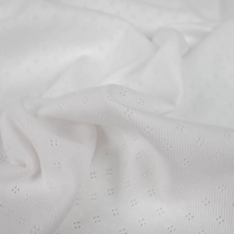 Ecru Openwork Jersey - Maison Klem